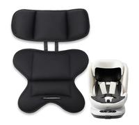 Twievo Infant Car Seat Insert, Newborn Car Seat Insert and Head Support Pillow Compatible with Doona Car Seat Strollers, Stroller Cushion, Impact Protection (Black)