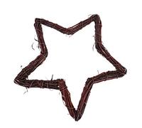 Twig Garland Grapevine Heart Wreath Forms Wicker Wreath Frame for Front Door Grapevine for Crafts Heart Shape Ring Star Loop Bamboo Ornament Rattan