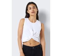 Noisy may Women's Top, Bright White, Large