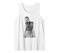 Twiggy Singer Fashion Model Swinging Sixties Tank Top