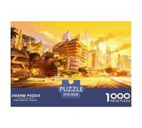 Twilight City 1000 Piece Jigsaw Puzzles for Adults Impossible Birthday Gifts for Women And Man Art Colorful DIY Craft 38x26cm/1000pcs