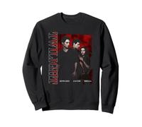 Twilight Edward Jacob Bella Photo with Red Text Movie Sweatshirt
