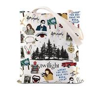 Twilight Edward's Girl Forks Vampire Lover Tote Bag - City Of Forks Inspired Gift