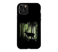 Twilight Forest Wildlife Deer Stag Silhouette Case for iPhone 11 Pro