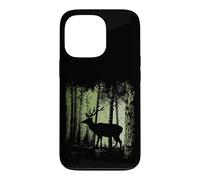 Twilight Forest Wildlife Deer Stag Silhouette Case for iPhone 13 Pro