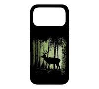 Twilight Forest Wildlife Deer Stag Silhouette Case for iPhone 17 Pro Max