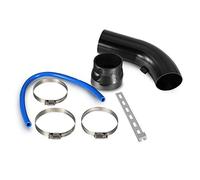 Twilight Garage Aluminum Universal 76mm 3" Car Cold Air Intake Induction Pipe Kit Filter Tube System