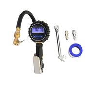 Twilight Garage Digital Tire Inflator with Pressure Gauge 200 PSI, Heavy Duty Air Compressor Accessories, w/Rubber Hose and Quick Connect Coupler Car Accessories