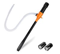 Twilight Garage Portable Battery Operated Liquid Fuel Siphon Transfer Pump, 2.2 Gallons per Min, Multi-Function Portable Pump for Fuel Oil Water Gas Fish Tank