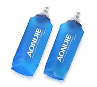 Twilight Garage TPU Soft Folding Water Bottles BPA-Free Collapsible Flask for Running Hiking Cycling Climbing 500ml