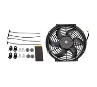 Twilight Garage Universal 10" inch 12V 80W Electric Slim Fan Push Pull Radiator Engine Cooling Fan Mount Kit