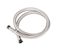 Twilight Garage Universal an -6 AN6 Stainless Steel Braided Fuel Line Oil/Gas Hose Length 1 Meter/3.3 FT
