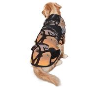 Twilight in The Grassland Dog Hoodie for Medium and Large Dogs – Soft Polyester Pet Clothes, Suitable for All Seasons