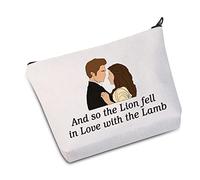 Twilight Inspired Gift and So The Lion Fell in Love with The Lamb Twilight Cosmetic Bag Bella Edward Vampire Gift (and So The Lion B EU)