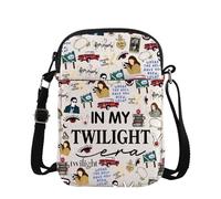 Twilight Merch Vampire Movie Gift Vampire Fans Gift Twilight Crossbody Bag for Bella Edward Fans (TW Era Cross)