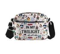 Twilight Merch Vampire Movie Gift Vampire Fans Gift Twilight Crossbody Bag for Bella Edward Fans (TW Era Cross2)