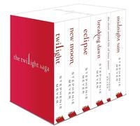 Twilight Saga Series 6 Books Collection Set by Stephenie Meyer (White Cover)