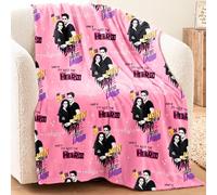 Twilight The Saga Bella & Edward Fluffy Throw 70 in x 50 in - Soft Plush Lightweight Blanket for Couch, Bed & Travel, (Officially Licensed Product) by Franco