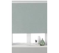 Twilight Thermal Blackout Roller Blind Essentials Duck Egg Blue 153cm width x 162cm drop