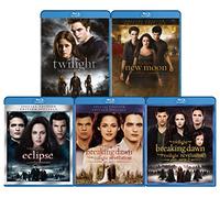Twilight / Twilight: New Moon / Twilight Saga Eclipse / Twilight Saga Breaking Dawn Part 1 & 2 (Blu-ray)