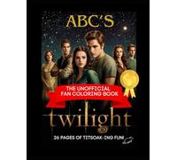Twilight Vampire ABC Coloring Book