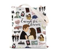 Twilight Vampire Movies Inspired Tote Bag Edward & Bella Fans Gift Forks Washington Gift (enough for UK2)