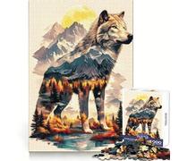 Twilight Wanderer 1000 Teenager Pieces Jigsaw Puzzle Memory Power Restful Activity Seamless Fit Festive Present (38x52cm)