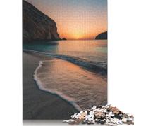 Twilight Waves Caress 520 Piece Puzzles for Adults Decompression Toys Brain Teaser Puzzles for Women Men 520pcs (52x38cm)