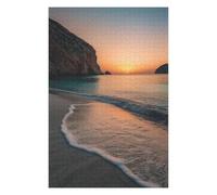 Twilight Waves Caress Jigsaw Puzzle for Adults, 1000 PCS