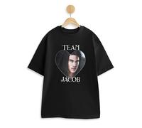 Twilight Womens Black Team Jacob Short Sleeved T-Shirt - Small