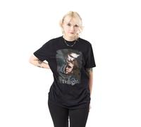 Twilight Women's Short Sleeved T-Shirt (Adult Black) in Black | Size: 3XL Twilight Black 3XL