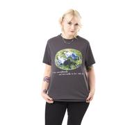 Twilight Women's Short Sleeved T-Shirt | Charcoal | Official Merch in Grey | Size: Small Twilight Grey S