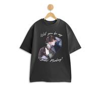 Twilight Women's Spider Monkey Short Sleeved T-Shirt | Charcoal | Officially Licensed Merch in Grey | Size: 2XL Twilight Grey 2XL