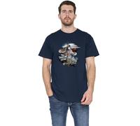 Twilight Zone Science&Superstition Unisex T Shirt, Navy, Medium