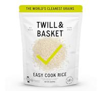 Twill & Basket Easy Cook Rice 2 lb - Fluffy Results Every Time, Quick to Prepare, Perfect for Everyday Meals - No Preservatives Kosher Food, Naturally Gluten-Free