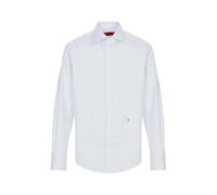 Twill Check Shirt with Italian Collar - male - Carolina Herrera - Formal Shirts - Blue - M - Shirts M
