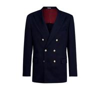 Twill Deconstructed Blazer - male - Brunello Cucinelli - Blazers - Blue - XL - Jackets XL