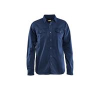 Twill shirt Blaklader Bleu 3XL