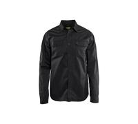 Twill shirt Blaklader Noir L