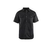 Twill shirt Blaklader Noir S