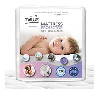 Twillie Mattress Protector 70 x 160 cm Waterproof and Breathable - Oeko-Tex® Certified - Aegis® - Hypoallergenic - Anti-Dust Mite, Bacterial - Mattress Cover 100% Polycotton