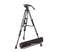 Manfrotto Nitrotech 608 + Aluminium Twin MS