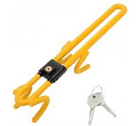 Twin Bar Car Steering Wheel Lock with 2 Keys