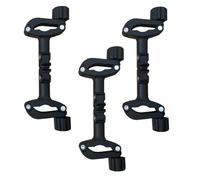 Twin Black Connector Adjustable Iron Plastic Stroller | Detachable Design, for Walking and Outing, Connects Two Identical Baby Strollers