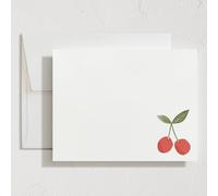 Twin Cherries Stationery Set