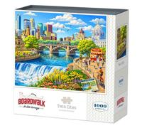 Twin Cities | 1000 Piece Boardwalk Jigsaw Puzzle