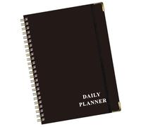Twin Coil Binding Daily Weekly Planner Notebook Weekly Journal Notebook for Plans Schedules 162 Page Undate Time Management Tool