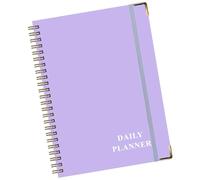 Twin Coil Binding Daily Weekly Planner Notebook Weekly Journal Notebook for Plans Schedules 162 Page Undate Time Management Tool