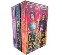 Twin Crowns Series 3 Books Collection Set (Twin Crowns, Cursed Crowns & Burning Crowns)