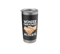Twin Design for Siblings - Wonder Twin Powers Activate Stainless Steel Insulated Tumbler